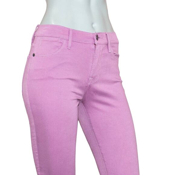 FRAME Denim Le High Skinny Jeans Purple Size 25 - Picture 10 of 12